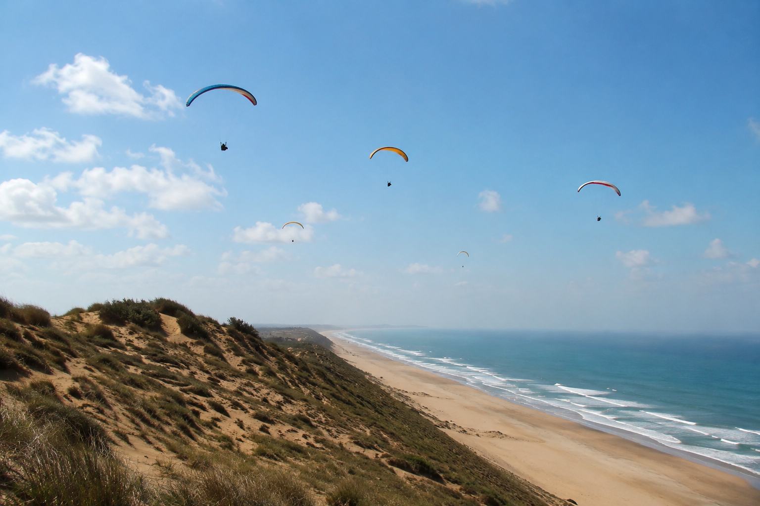 The best of Andalusia paragliding trip